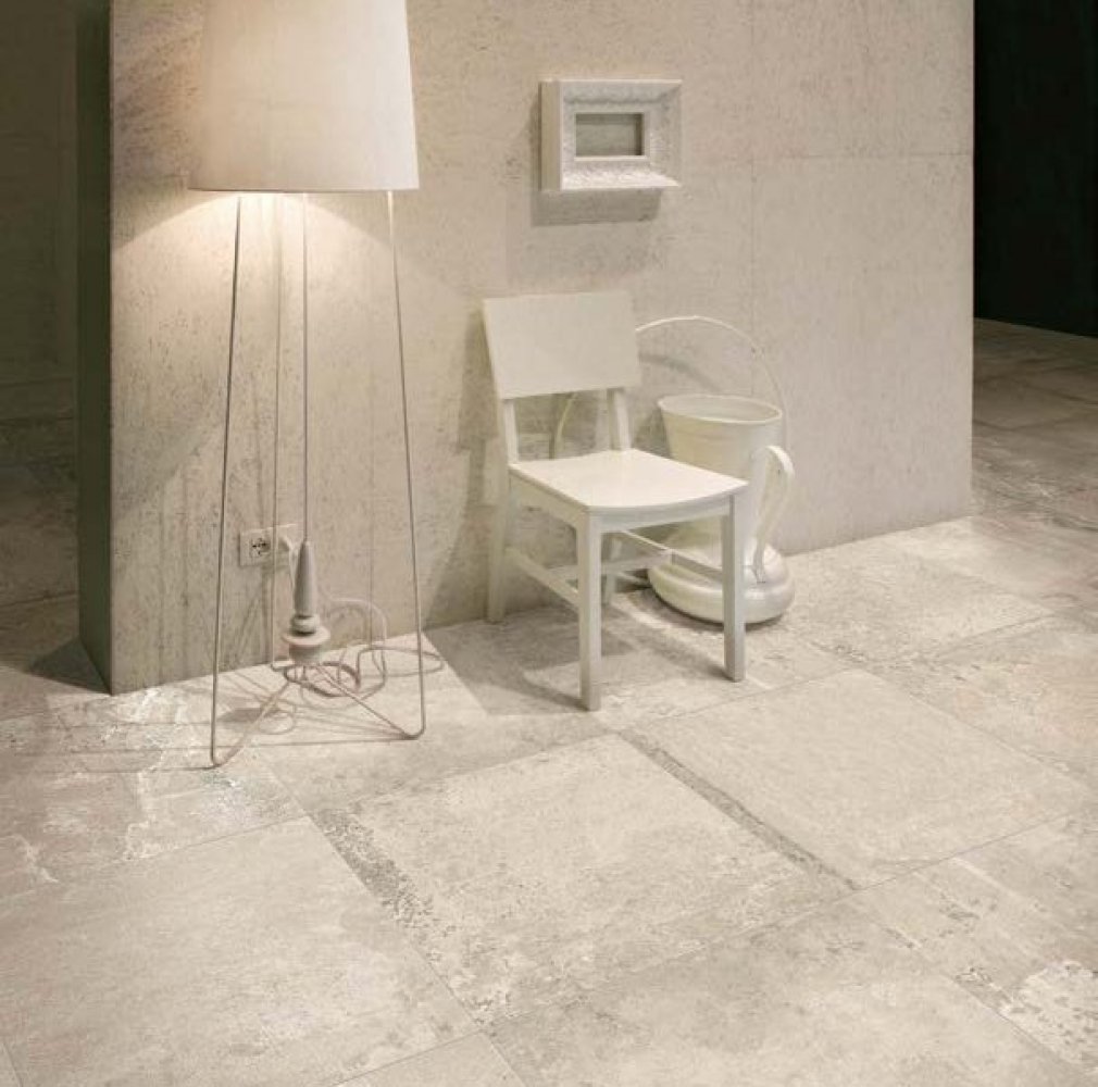 Carrelage imitation pierre - Evoque Ecru'