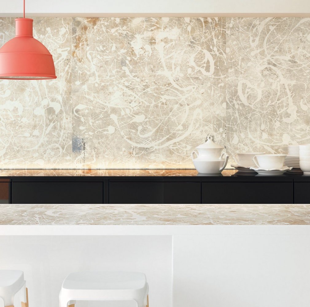 Carrelage effet béton - Action Paint Light White