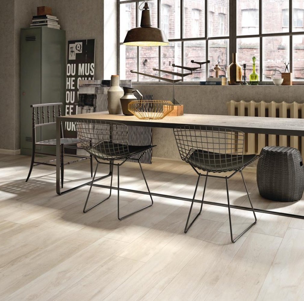 Carrelage imitation parquet - North Wind Ivory